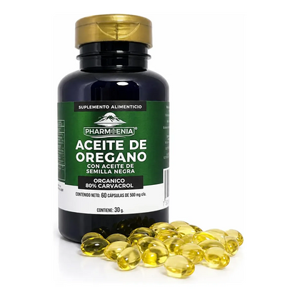 Aceite de Orégano - Pharmenia (60 Cápsulas)