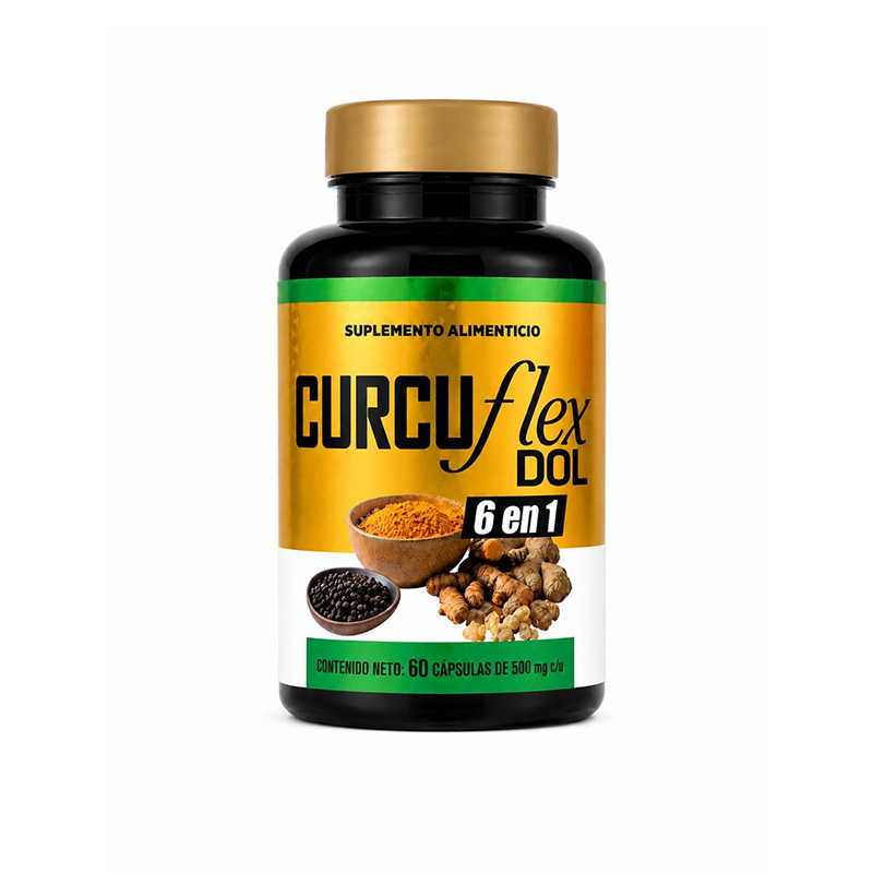 Curcuflex Dol 6 en 1 - Pharmenia (60 Cápsulas)