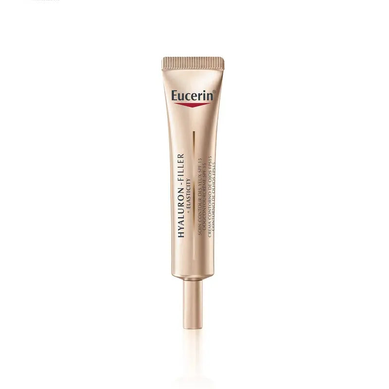 Eucerin Hyaluron Filler + Elastisity - Crema contorno de ojos FPS 15 (15 ml)
