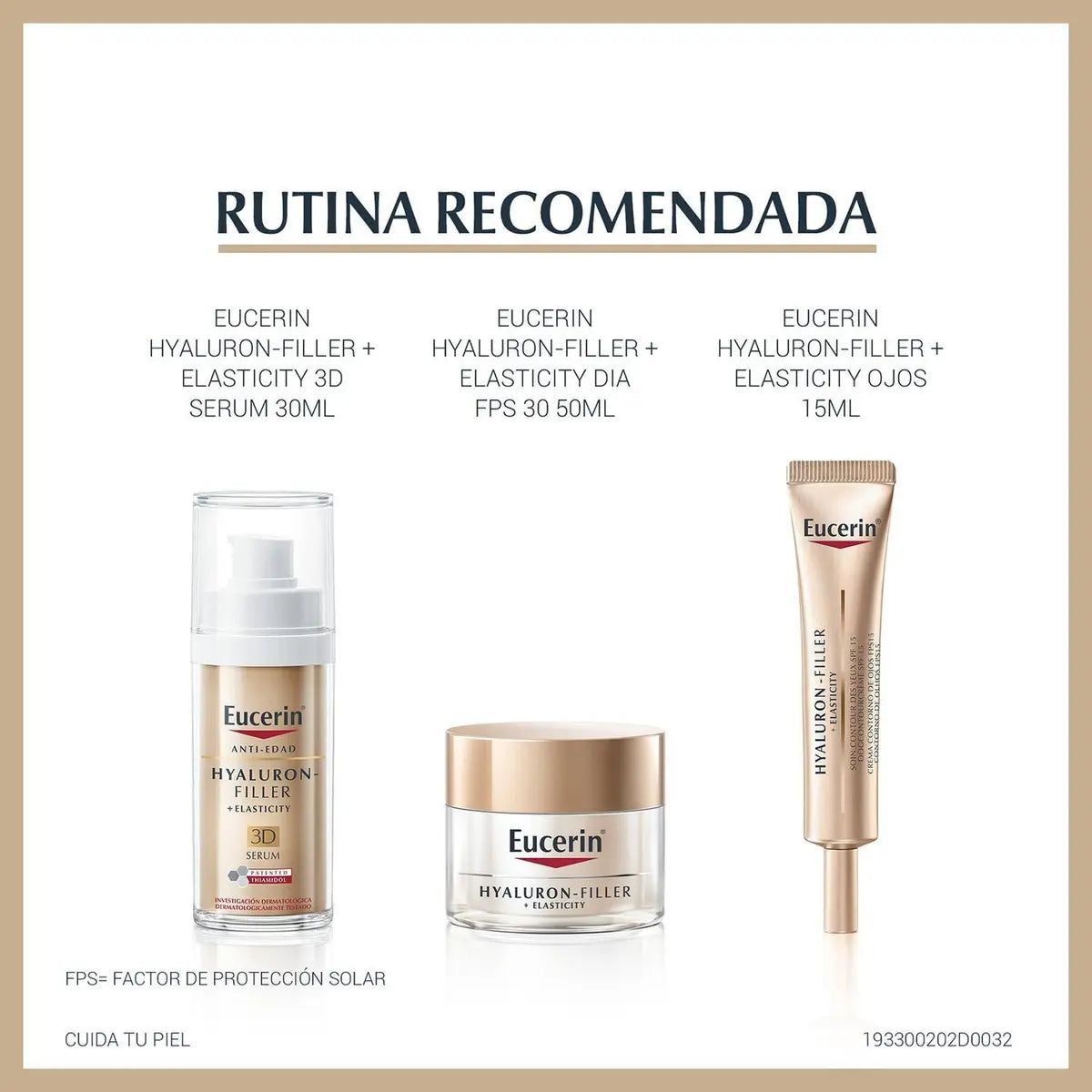 Eucerin Hyaluron Filler + Elastisity - Crema contorno de ojos FPS 15 (15 ml)