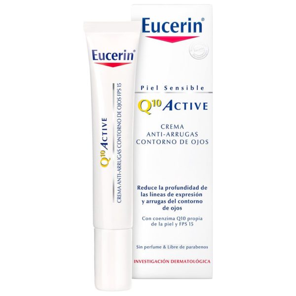 Eucerin Q10 Active Crema Antiarrugas Contorno de Ojos FPS 15 - 15 ml