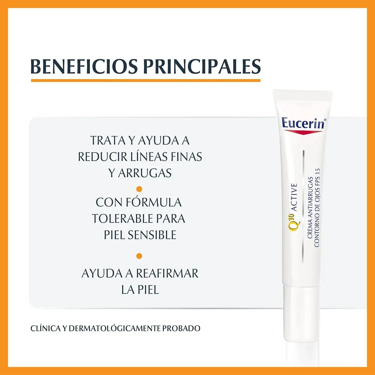 Eucerin Q10 Active Crema Antiarrugas Contorno de Ojos FPS 15 - 15 ml