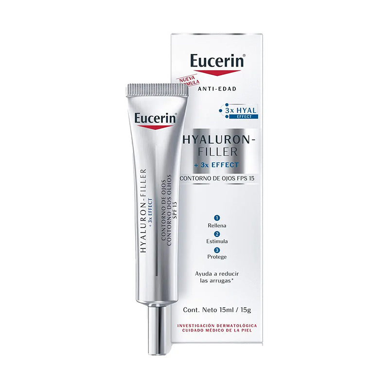Eucerin Hyaluron-Filler + 3x Effect Contorno de Ojos FPS 15 - 15 ml