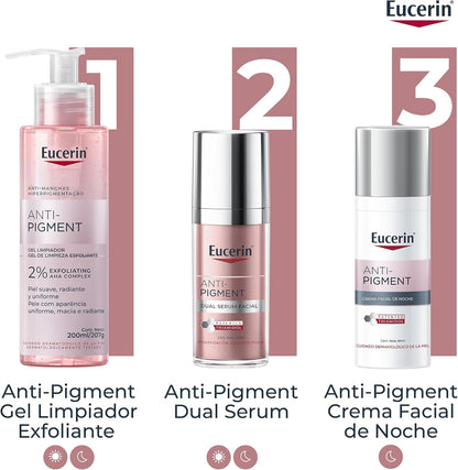 Eucerin Anti-Pigment Crema Facial de Noche - 50 ml / 50 g