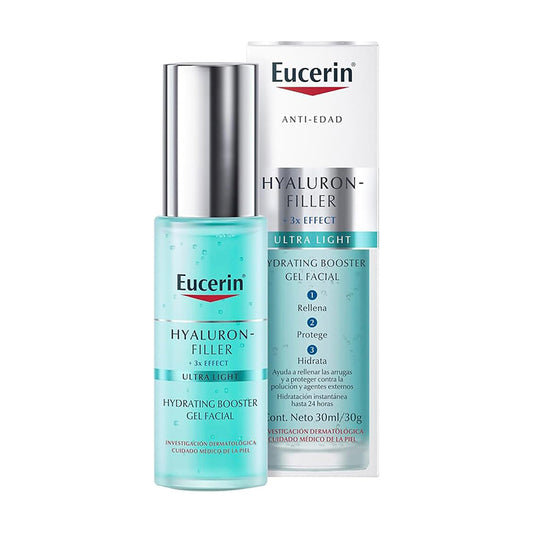 Eucerin Hyaluron-Filler Hydrating Booster Gel Facial Ultra Light - 30 ml / 30 g