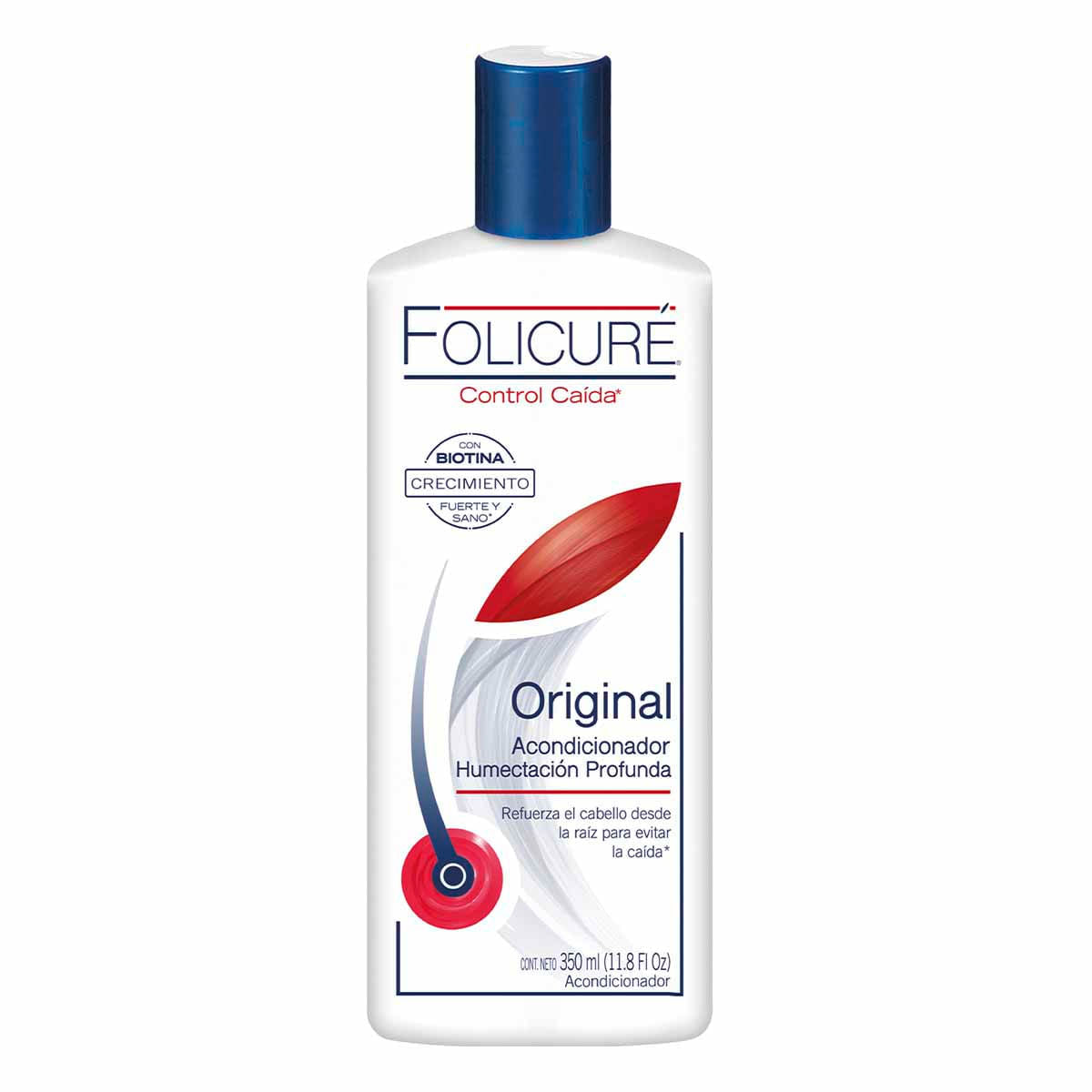 Folicuré Original - Acondicionador Humectación Profunda con Biotina - 350 ml