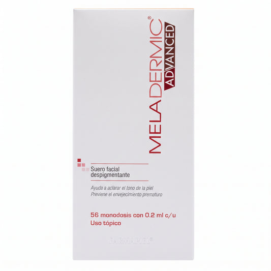 Farmapiel Meladermic Advanced - Suero Facial Despigmentante (56 monodosis de 0.2 ml)