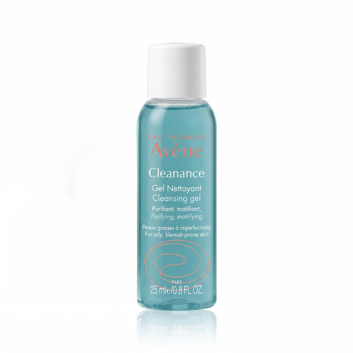 Eau Thermale Avène Cleanance Gel Nettoyant (Cleansing Gel) - Pack de 6 Botellas de 25 ml / 0.8 FL. OZ. c/u