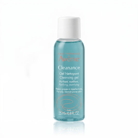 Eau Thermale Avène Cleanance Gel Nettoyant (Cleansing Gel) - Pack de 6 Botellas de 25 ml / 0.8 FL. OZ. c/u