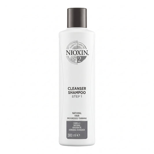 Nioxin System 2 Cleanser Shampoo - Step 1 (300 ml)