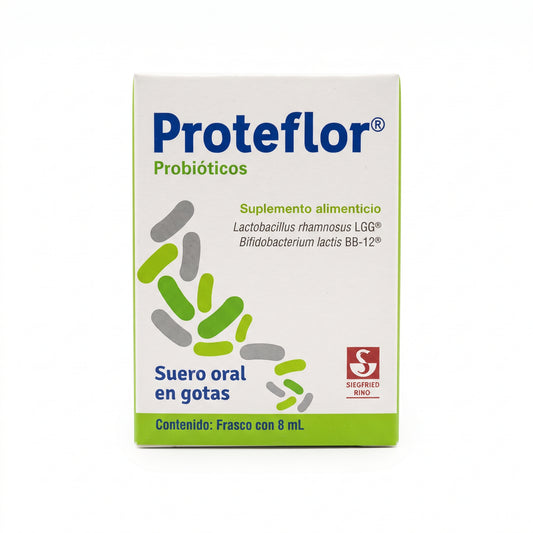 Proteflor Probióticos - Suplemento Alimenticio en Gotas (8 ml)
