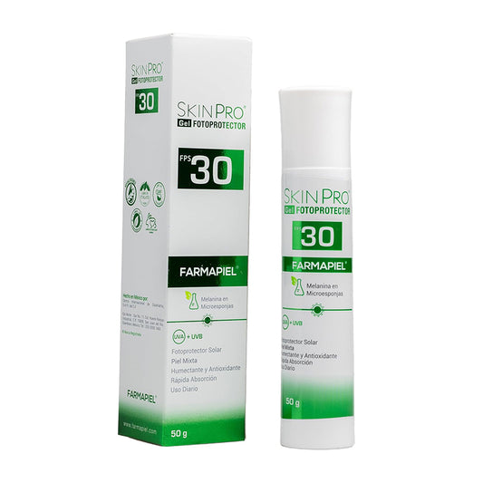 Farmapiel SkinPro Gel Fotoprotector FPS 30 - Piel Mixta (50 g)