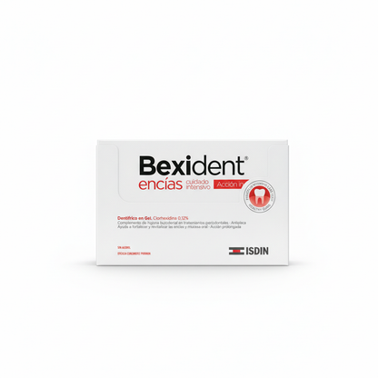 Bexident encías - Pasta dental para cuidado intensivo (120 ml) Pack 15 pzas de 8 ml c/u