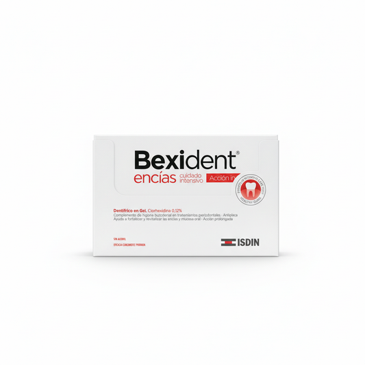 Bexident encías - Pasta dental para cuidado intensivo (120 ml) Pack 15 pzas de 8 ml c/u