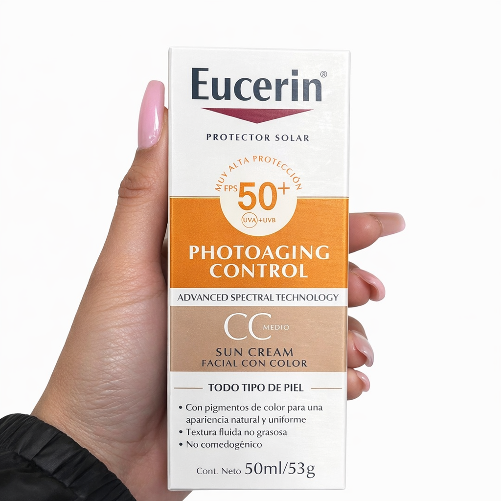 Eucerin Photoaging Control - Protector solar con color FPS 50+