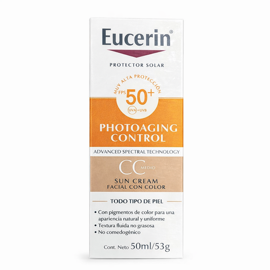 Eucerin Photoaging Control - Protector solar con color FPS 50+