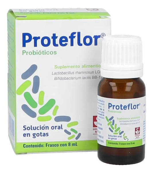 Proteflor Probióticos - Suplemento Alimenticio en Gotas (8 ml)