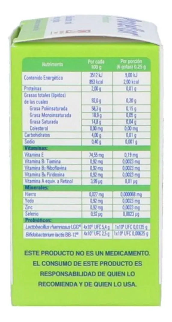 Proteflor Probióticos - Suplemento Alimenticio en Gotas (8 ml)