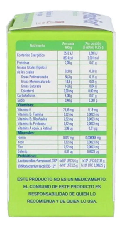 Proteflor Probióticos - Suplemento Alimenticio en Gotas (8 ml)