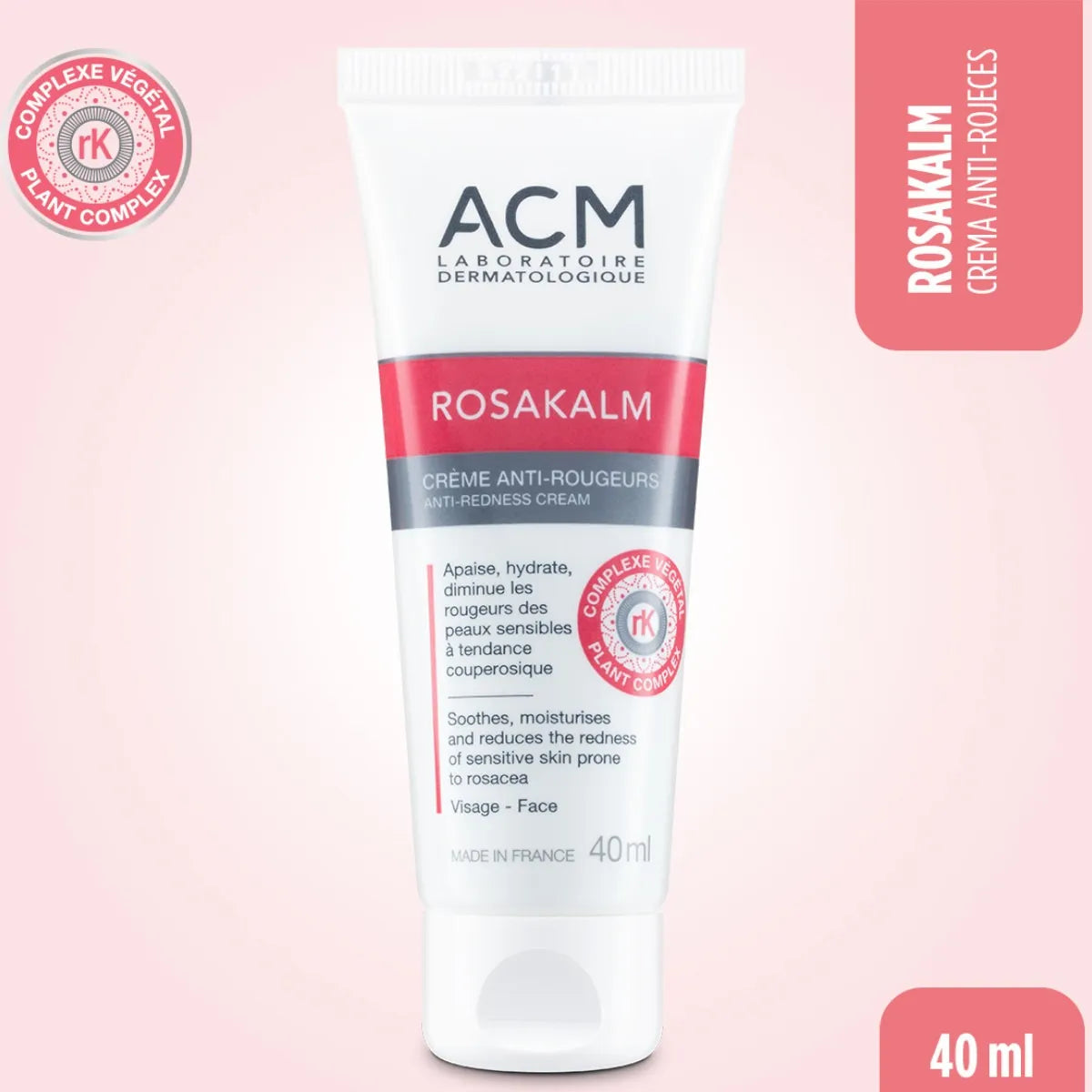ACM Rosakalm – Crema Anti-Rojeces (40 ml)
