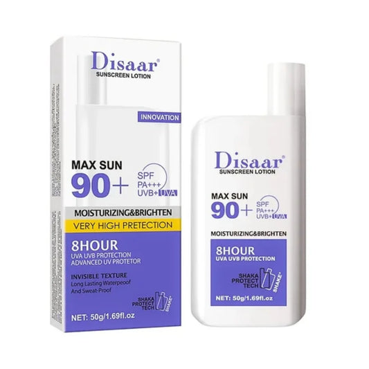 Disaar Sunscreen Lotion Max Sun 90+ Alta Protección (50 g)