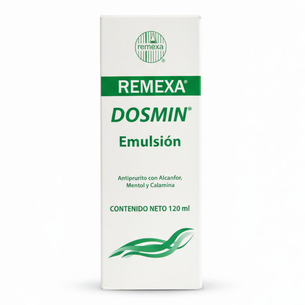 Dosmin - Emulsión, tratamiento antiprurito (120 ml)