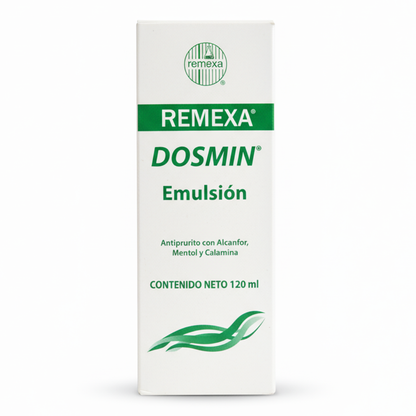 Dosmin - Emulsión, tratamiento antiprurito (120 ml)