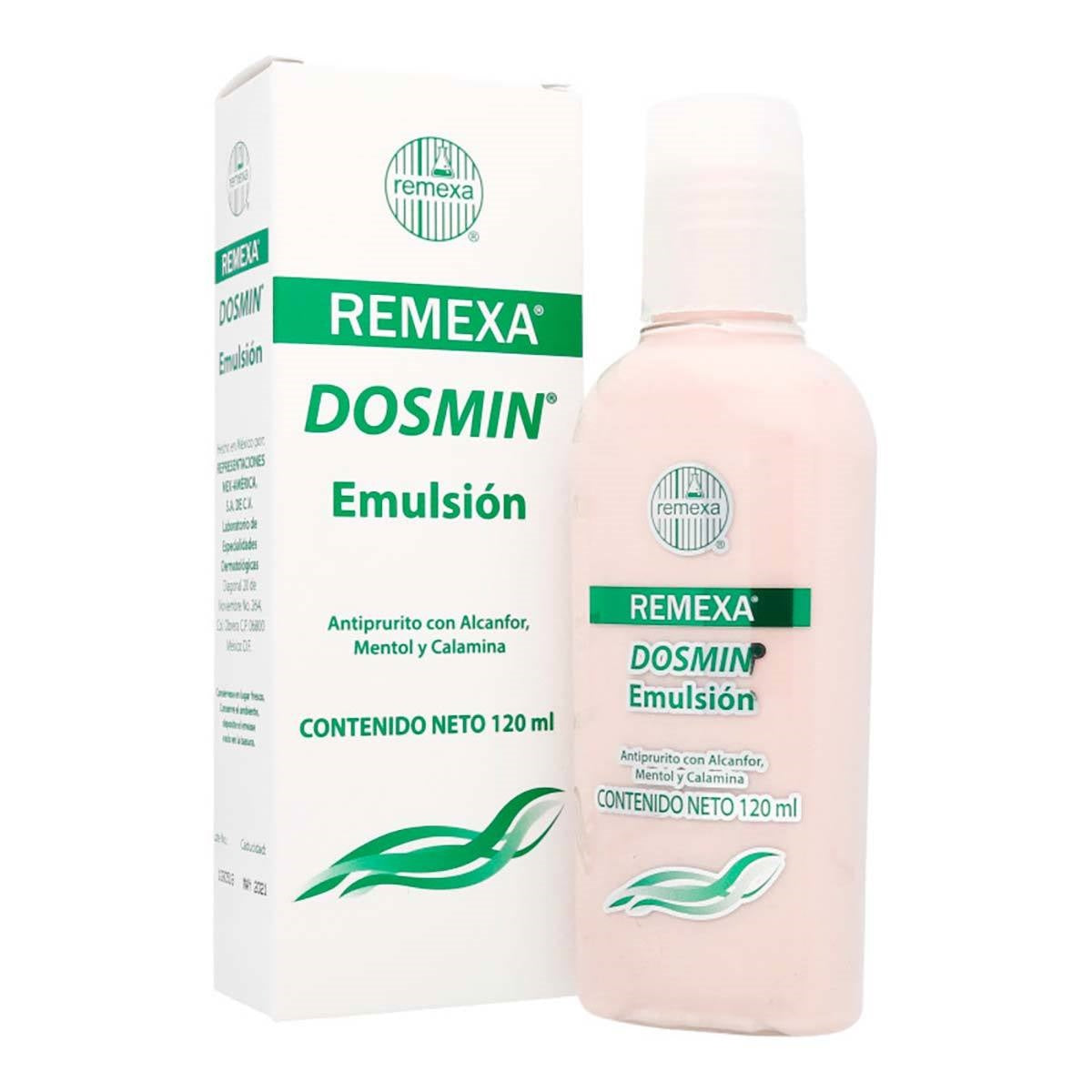 Dosmin - Emulsión, tratamiento antiprurito (120 ml)