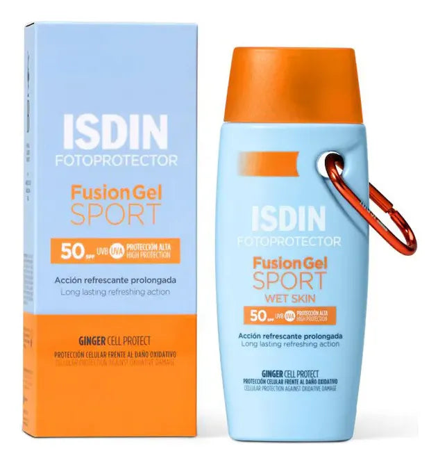 ISDIN Fotoprotector Fusion Gel SPORT 50fpf UVA protección