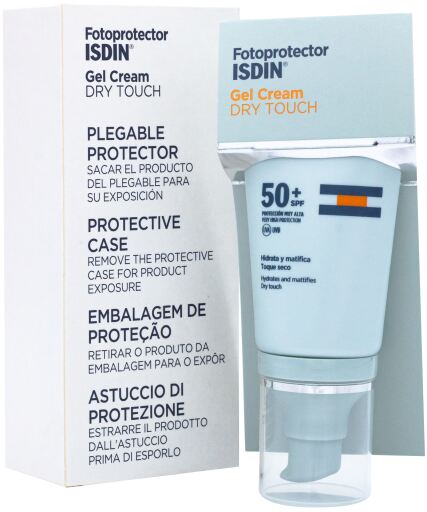 ISDIN Gel cream Dry Touch Plegable Protector