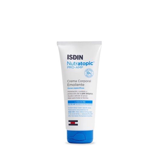 ISDIN Nutratopic PRO-AMP Crema corporal Emoliente (200 ml) Sin caja