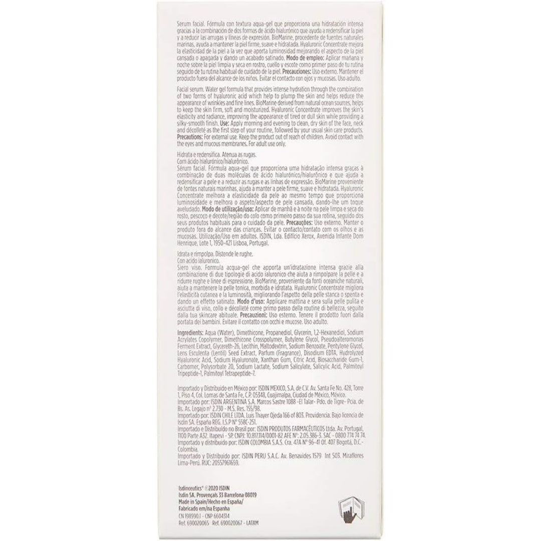 ISDIN Hyaluronic Concentrate - Sérum (30 ml)
