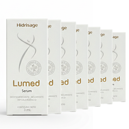 Lumed Serum Despigmentante, aclarante de Hidrisage (21ml) 7 Pack 3ml c/u