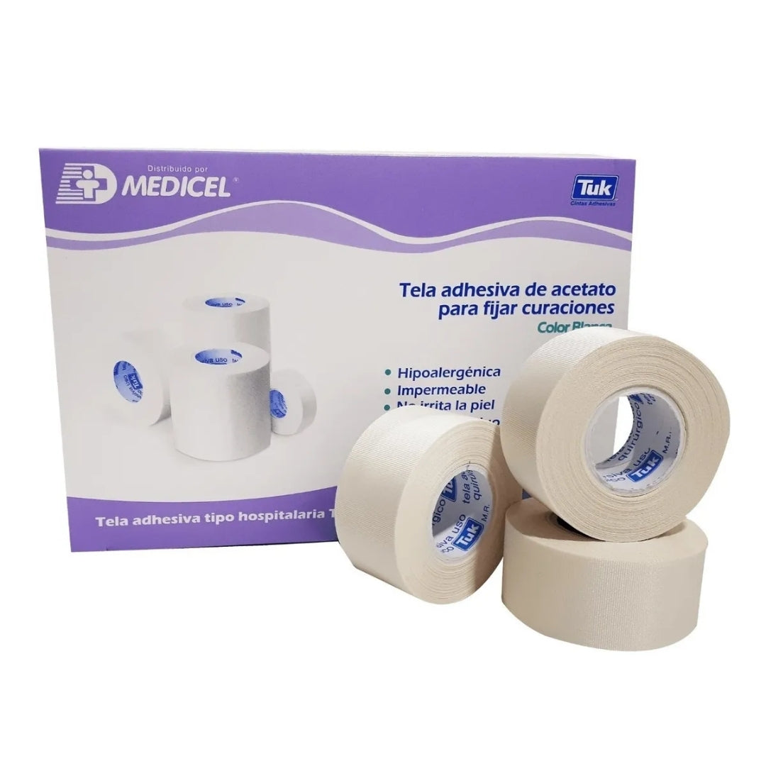 Medicel Tela adhesiva de acetato (24 piezas)