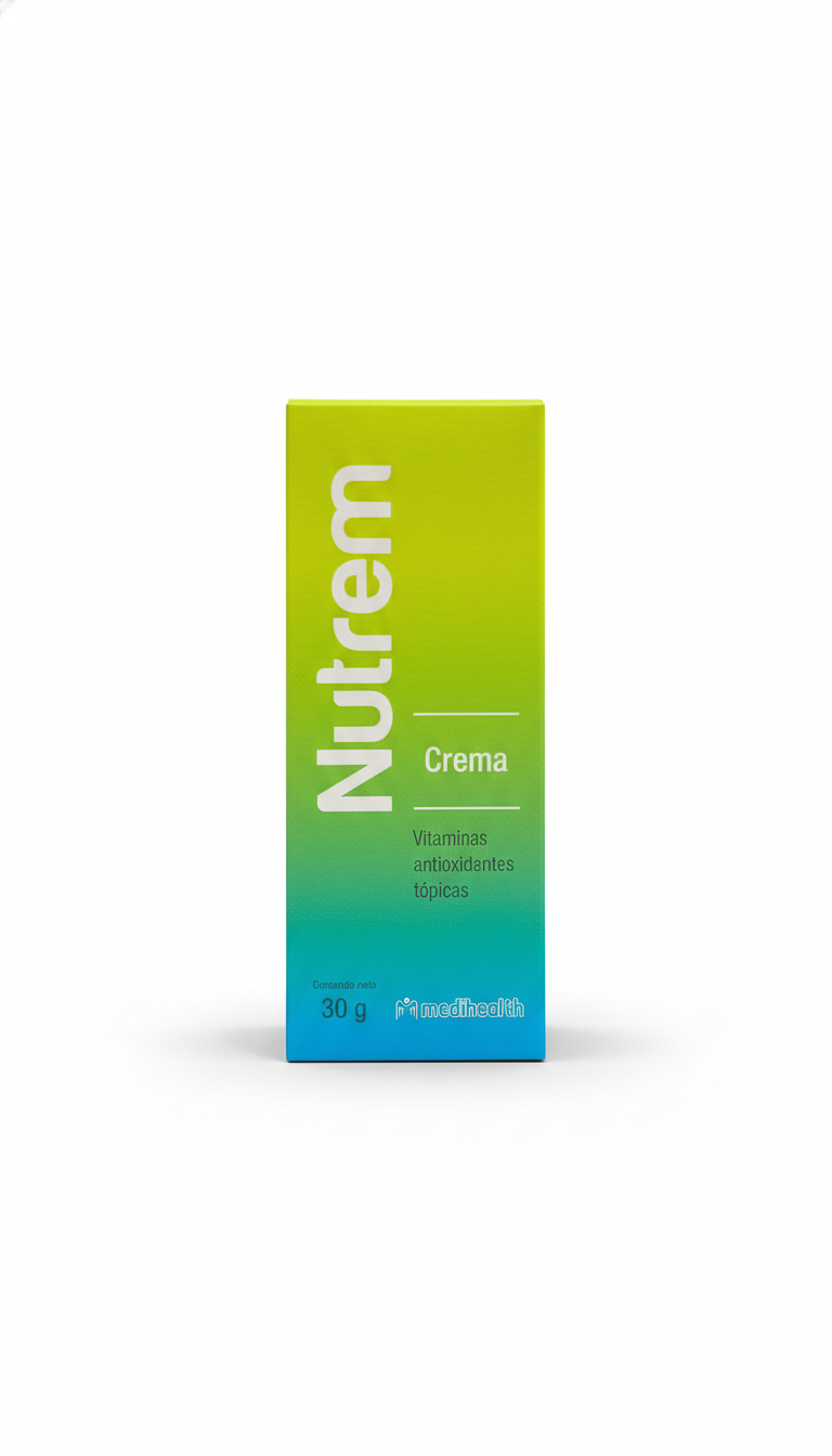 Medihealth Nutrem crema con Vitaminas Antioxidantes tópicas (30 g)