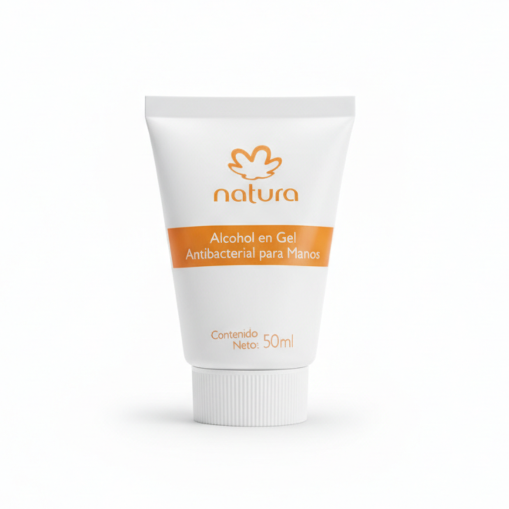Natura - Gel antibacterial para manos (50 ml)