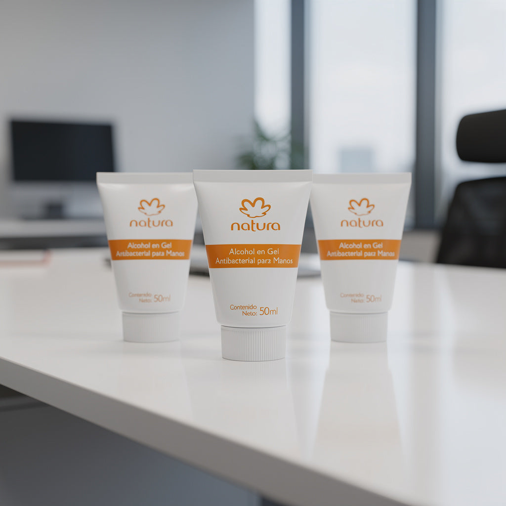 Natura - Gel antibacterial para manos (50 ml)