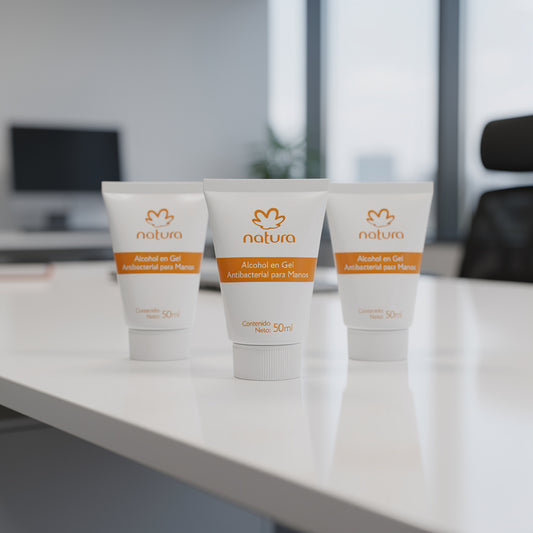 Natura - Gel antibacterial para manos (50 ml)
