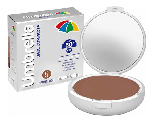 Umbrella base compacta SPF 50+